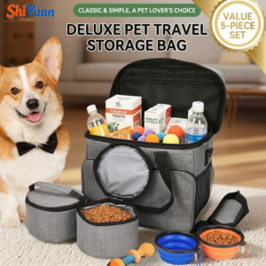 SHIYUAN Oxford Fabric Pet Travel Bag Set