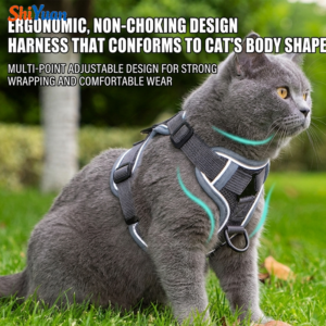 SHIYUAN Adjustable Cat Harness and Leash Set