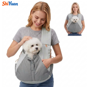 SHIYUAN Lightweight Zipper Front Chest Dog Bag