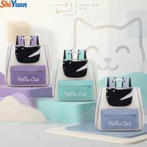 SHIYUAN Breathable Capsule Design Pet Carrier Backpack