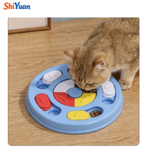 SHIYUAN  Interactive Dog & Cat Puzzle Feeder Bowl